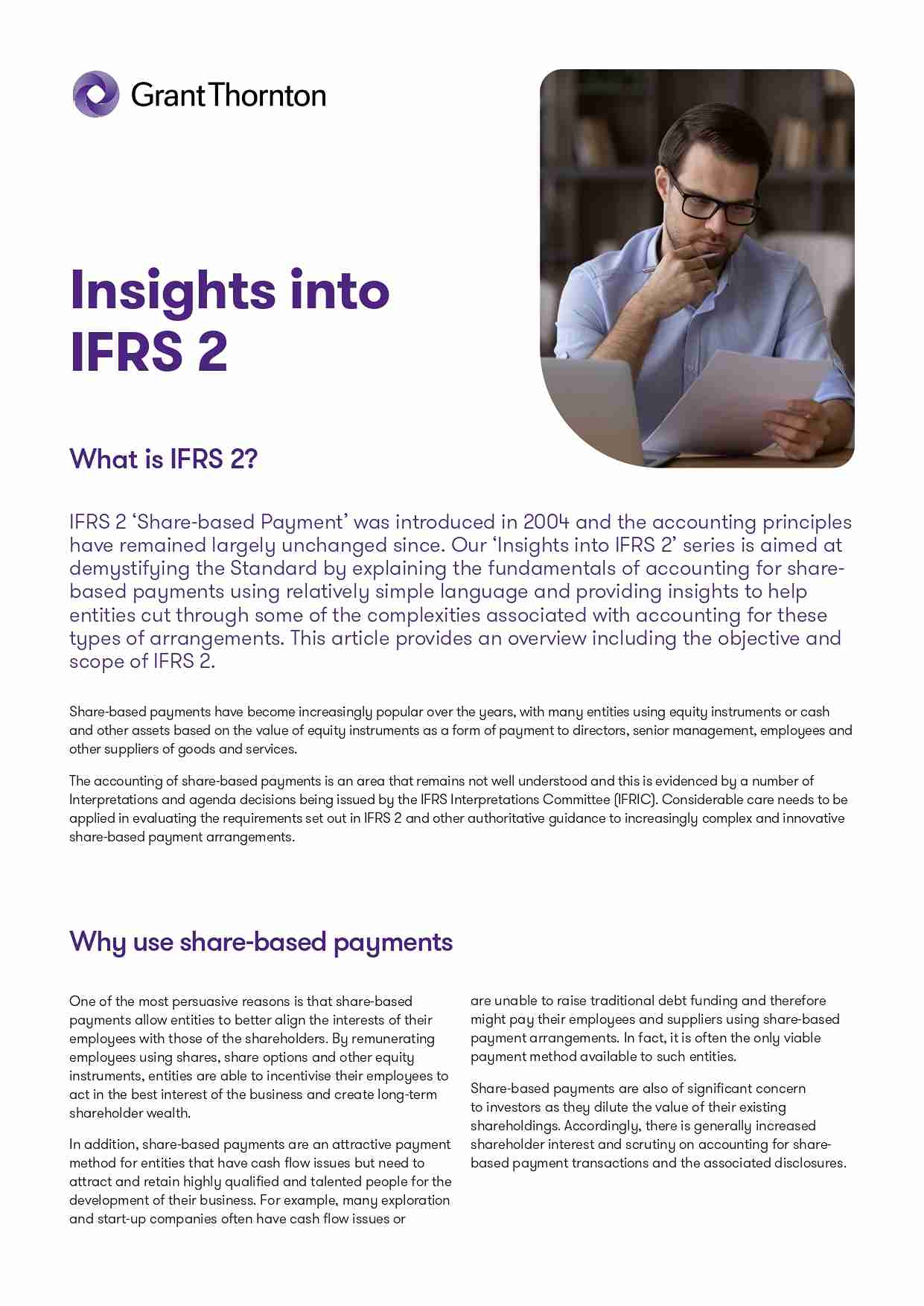 What is IFRS 2?